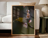 Mejiro in Bloom Art Print UK — Japanese Fresh Wall Art — Living Room — Wall It All Prints