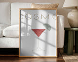 Classic Cosmopolitan Cocktail