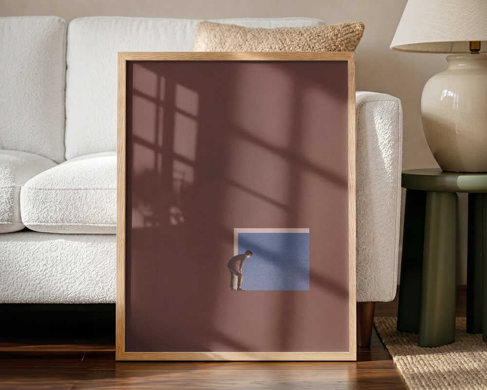 Curiosity Art Print UK — Abstract Calm Wall Art — Office — Wall It All Prints