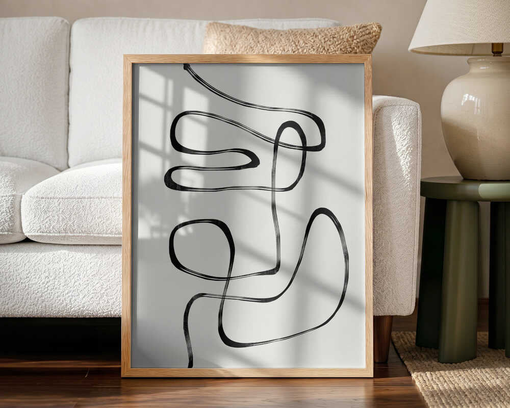 Untitled Art Print UK — Abstract Vibrant Wall Art — Office — Wall It All Prints