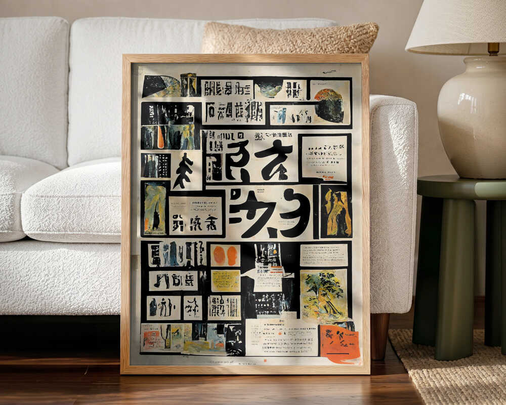 Good News Art Print UK — Japanese Vibrant Wall Art — Bathroom — Wall It All Prints