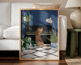 Cheetah By The Piano