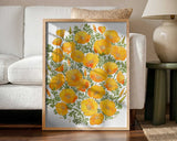 Golden Poppy Blooms