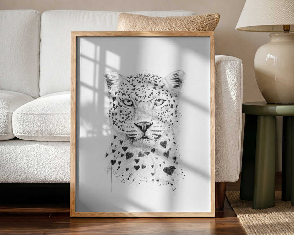 Heart Spotted Leopard