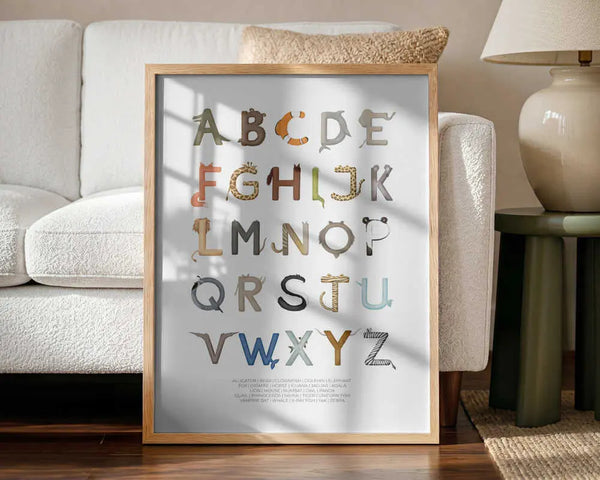 Whimsical Animal Alphabet Aminah Eleonora
