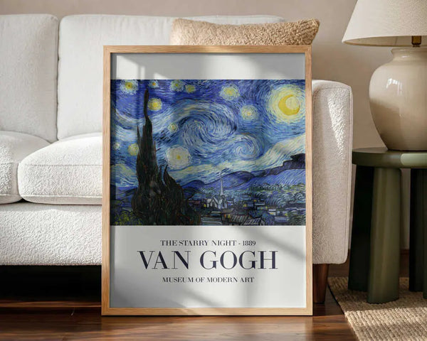 The Starry Night Vincent Van Gogh