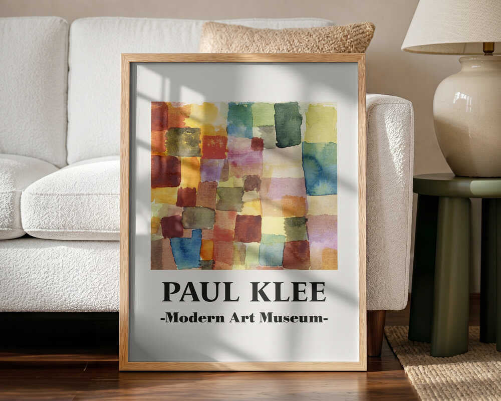 Untitled 1914 Art Print UK — Abstract Vibrant Wall Art — Living Room — Wall It All Prints