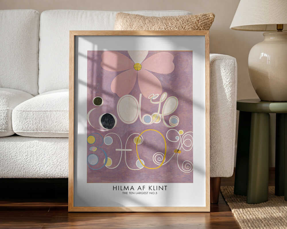 The Ten Largest No.5 Poster