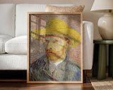 Self Portrait With Straw Hat