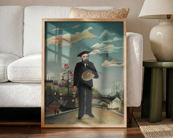 Self Portrait 1890 Henri Rousseau