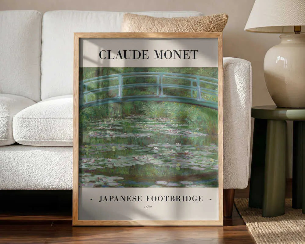 Japanese Footbridge 1899 Claude Monet
