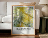 The Path Through The Irises Claude Monet