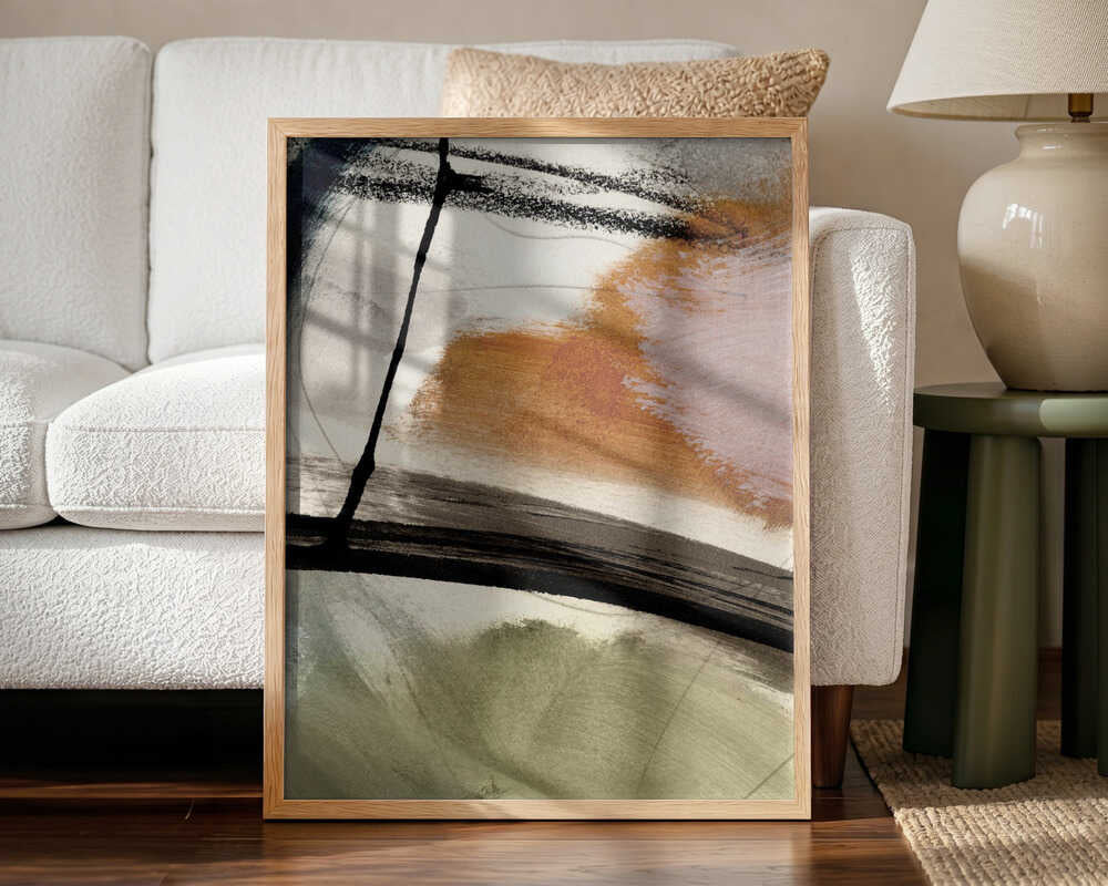 Light No2 Art Print UK — Abstract Minimal Wall Art — Office — Wall It All Prints