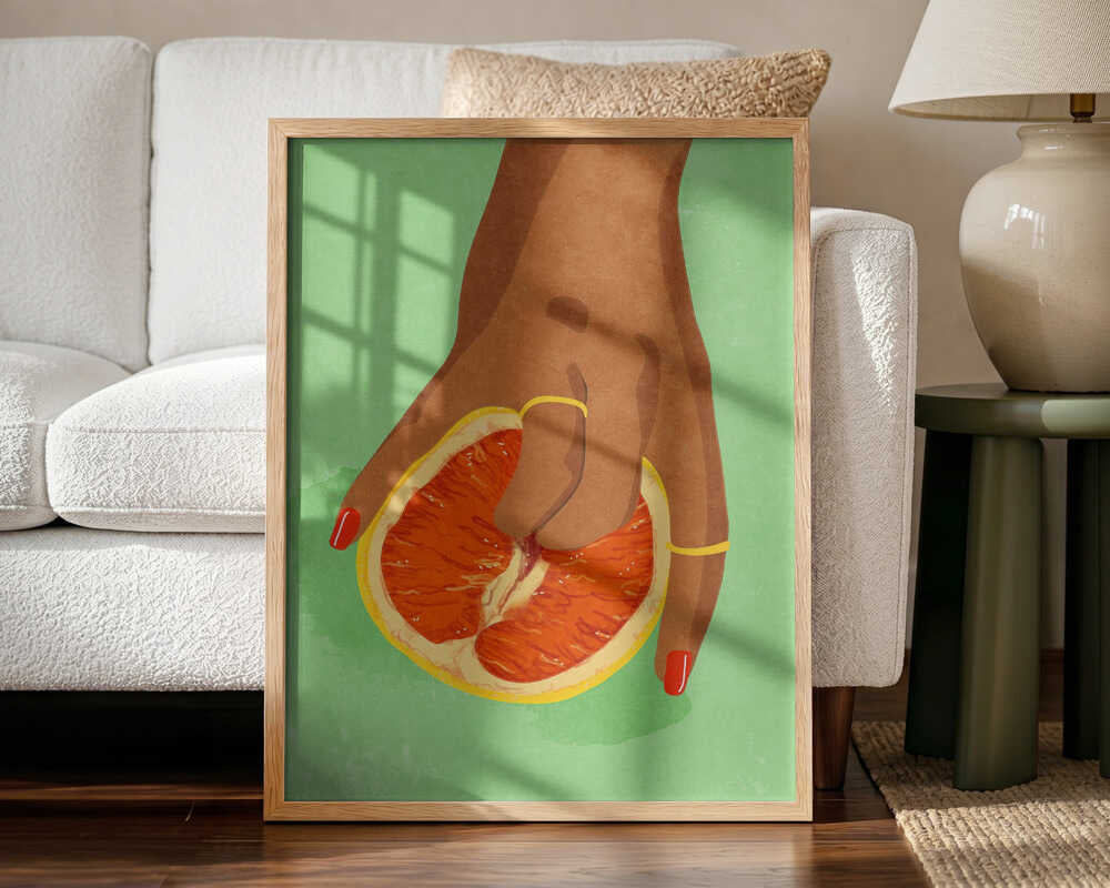 Fruitlover Art Print UK — Portrait Fresh Wall Art — Kitchen — Wall It All Prints