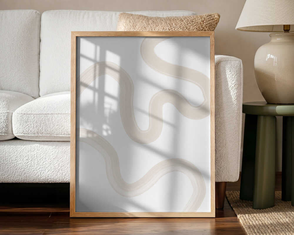 Abstract Flowing Lines