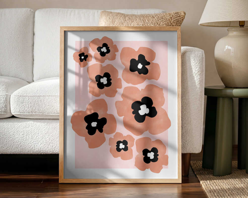 Soft Coral Poppies