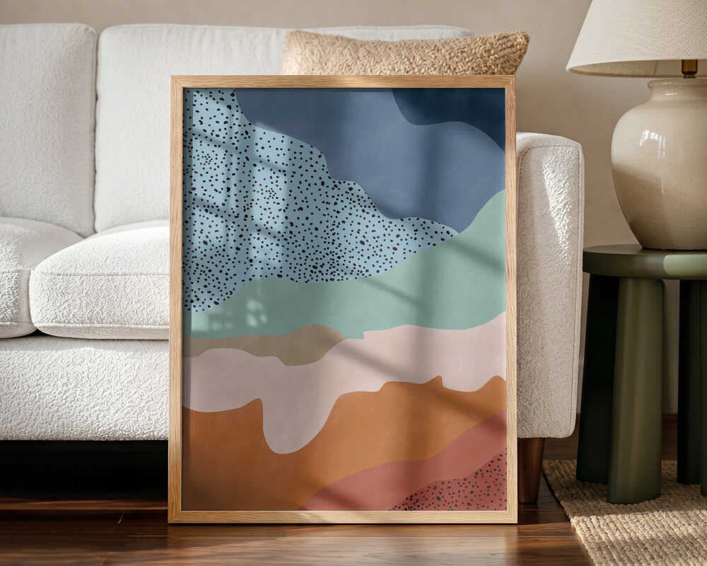 Layered Abstract Landscape