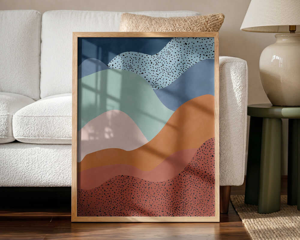 Earthy Layered Landscape