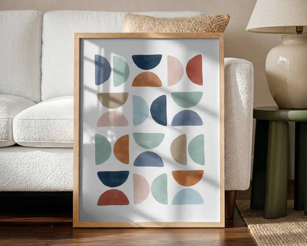 Muted Geometric Shapes Elena Ristova