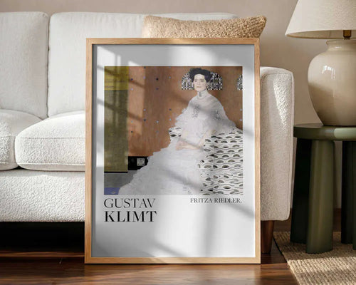 Bildnis Fritza Riedler (1906) Poster Gustav Klimt