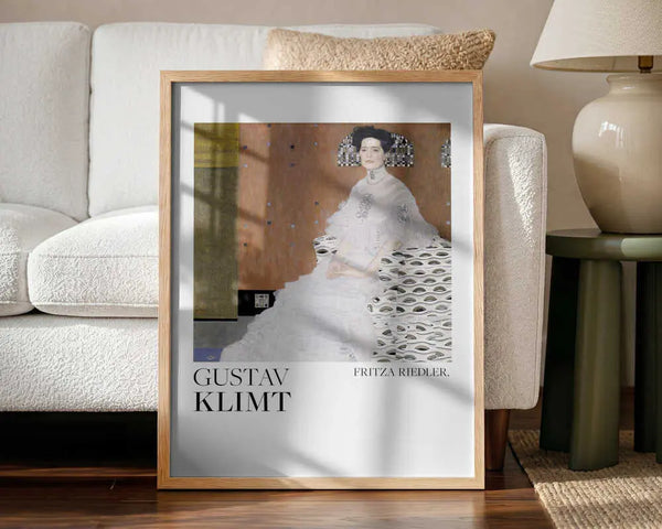 Bildnis Fritza Riedler (1906) Poster Gustav Klimt