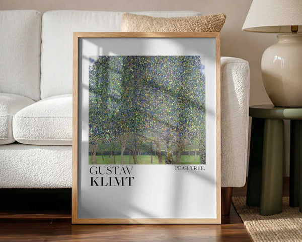 Pear Tree (1903) Poster Gustav Klimt