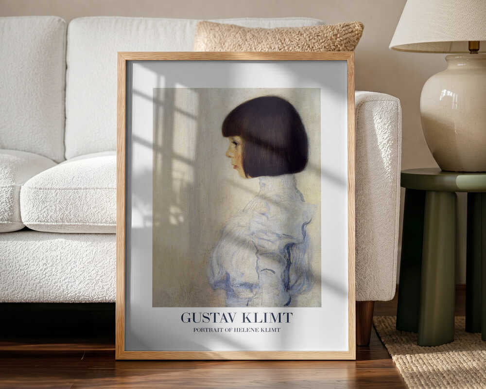 Portrait of Helene Klimt (1898) Poster