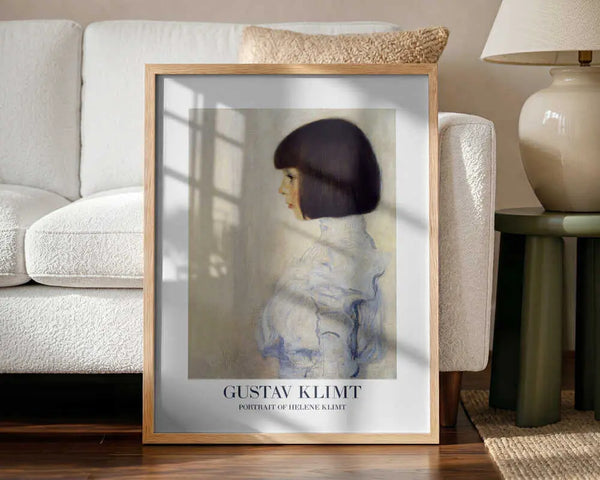 Portrait of Helene Klimt (1898) Poster Gustav Klimt