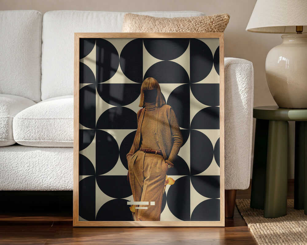 1978 Annie Collection by Frank Moth Art Print UK — Botanical Vibrant Wall Art — Living Room — Wall It All Prints
