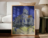 Vincent Van Gogh's the Church At Auvers (1890)