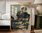 Too Busy Reading