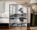 Iconic Car Palm Springs Art Print UK — Landscape Dark Wall Art — Living Room — Wall It All Prints