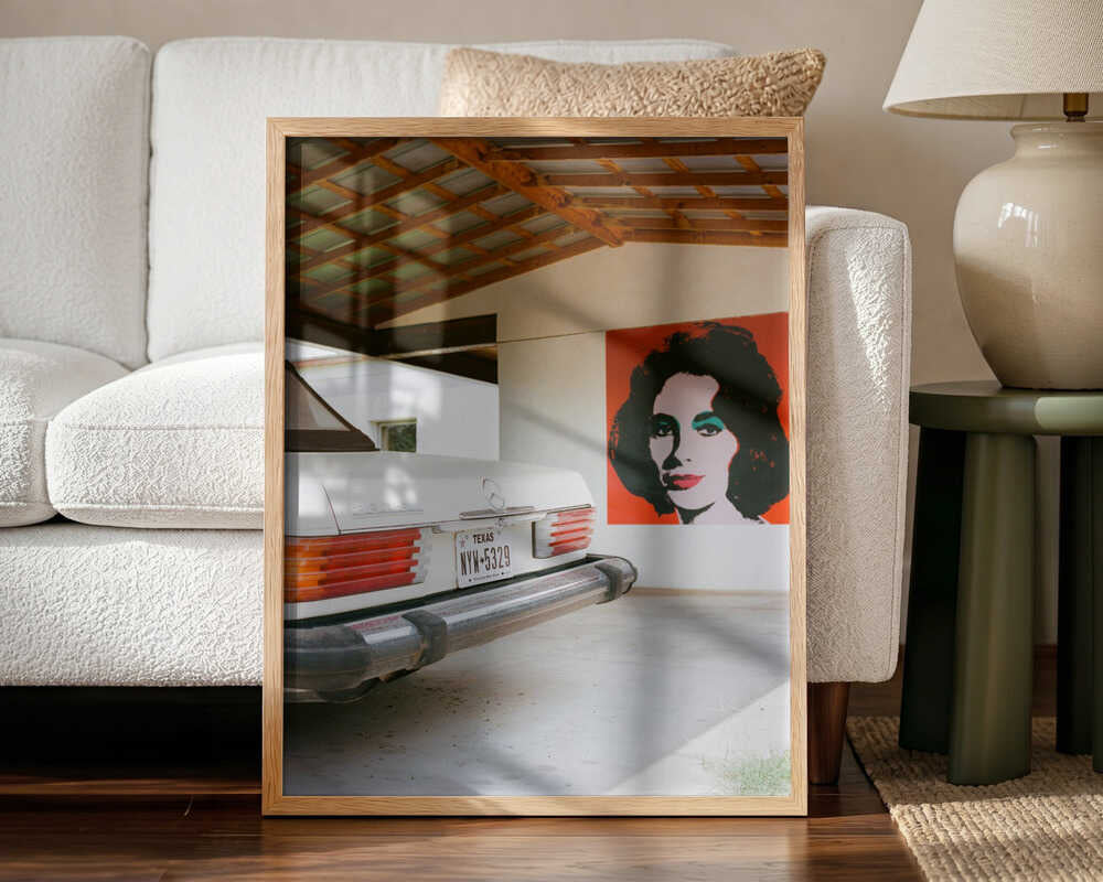 Classic Car Pop Art Art Print UK — Automotive Vibrant Wall Art — Living Room — Wall It All Prints