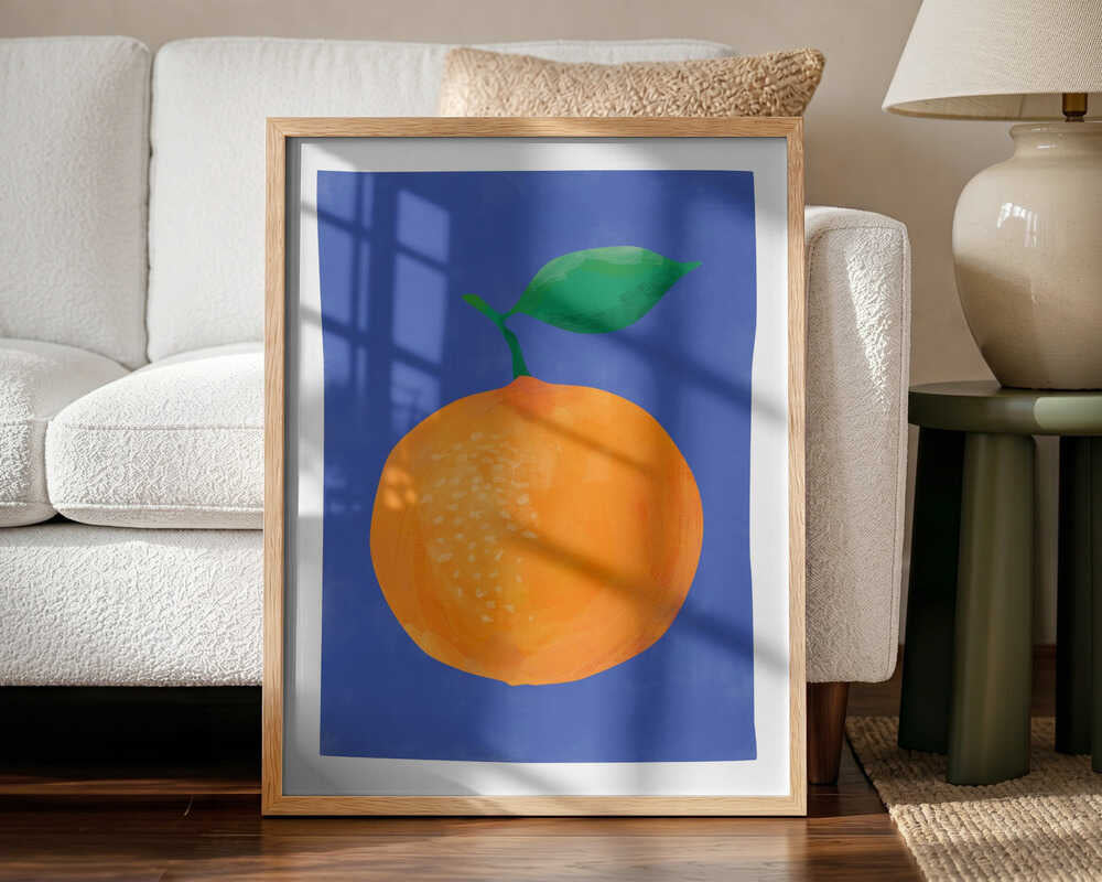 Fresh Orange Blue