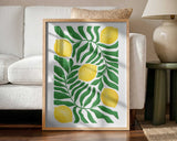 Vibrant Lemon Leaves