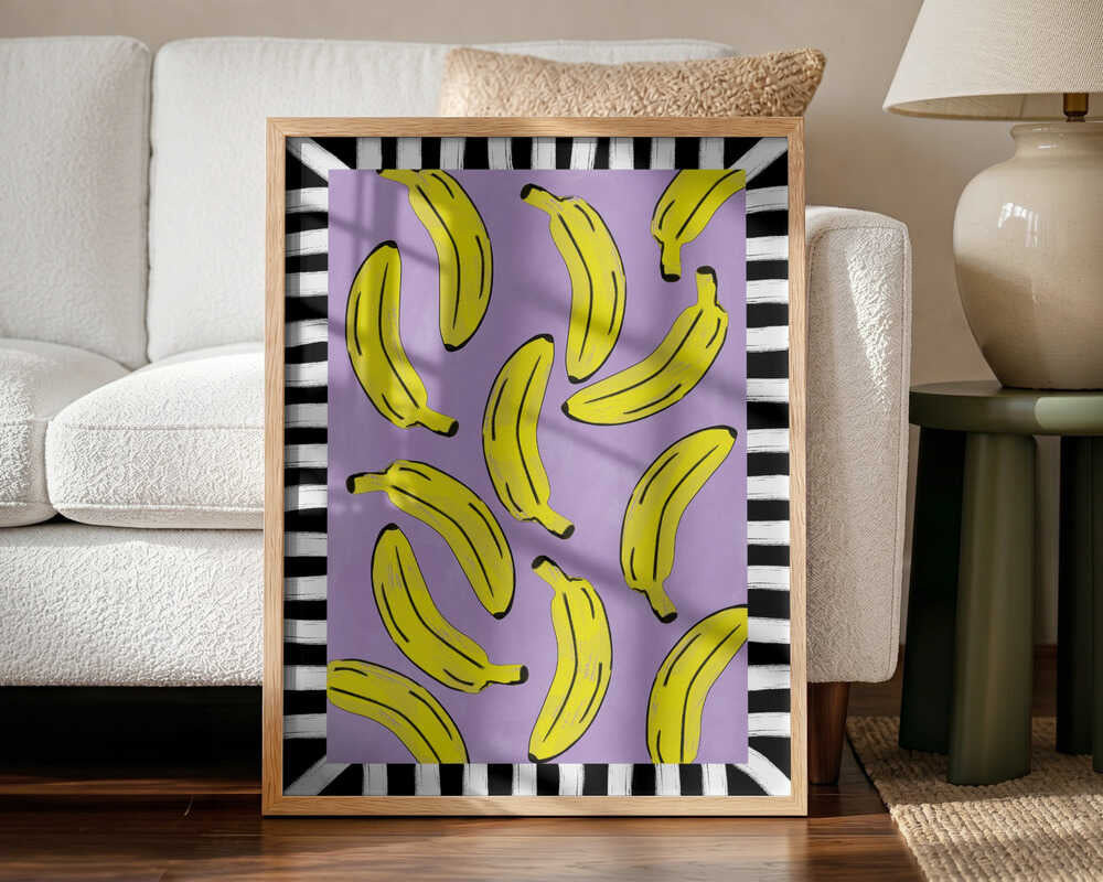 Playful Banana Scatter