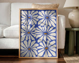 Bold Blue Daisies