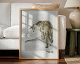 Roaring Tiger Art Poster