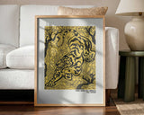Tigre Dans Les Jungles Poster