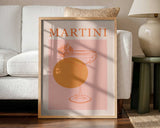 Retro Martini Cocktail