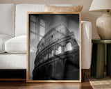 Colosseum Sunburst Art Print UK — Dark Moody Vibrant Wall Art — Living Room — Wall It All Prints