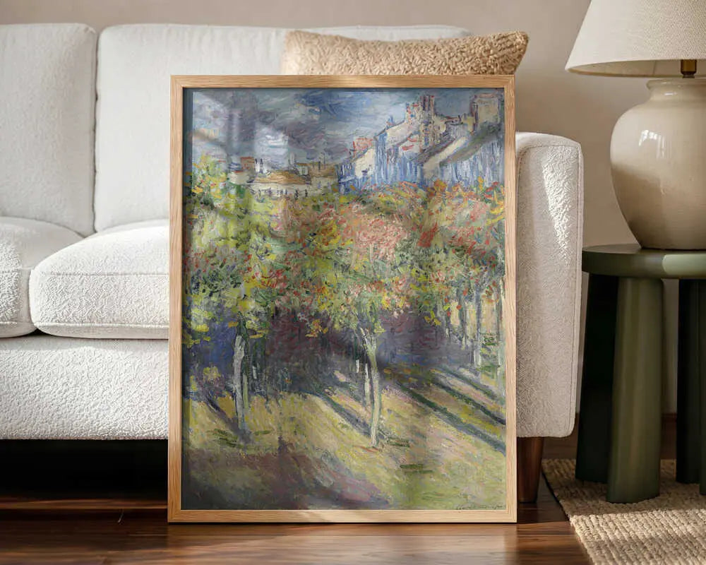 Le Cours Du 14 Juillet Vu De La Maison De Claude Monet Claude Monet