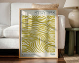 Green Zebra Pattern