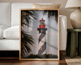 Coastal Lighthouse Red Top Del Mundo Imagery