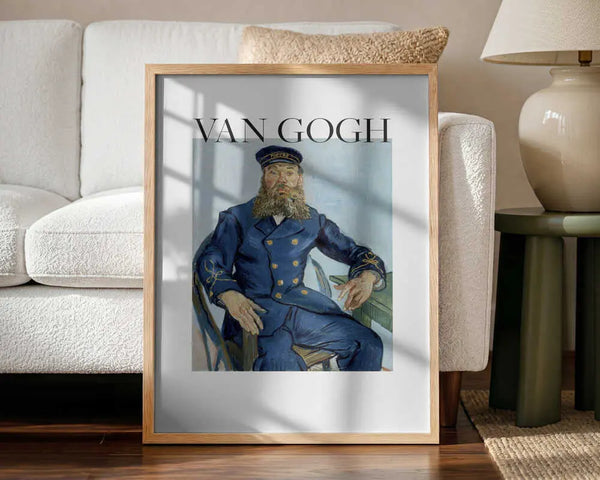 Portrait of the Postman Joseph Roulin (1888) Vincent Van Gogh