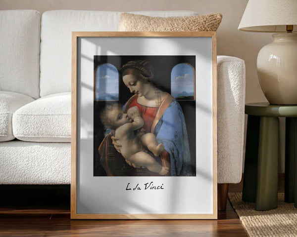 Madonna Litta (mid 1490s) Leonardo da Vinci