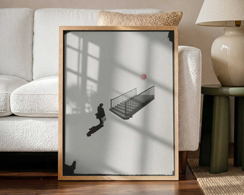 Ascending to Hope Art Print UK — Abstract Vibrant Wall Art — Office — Wall It All Prints