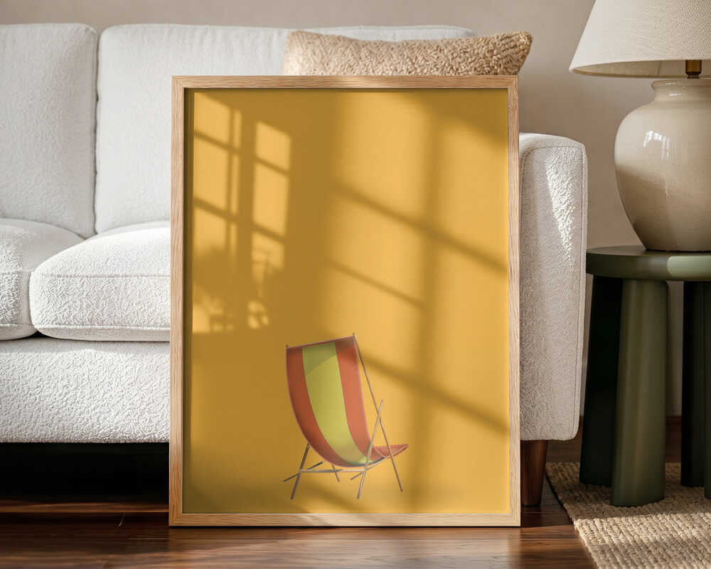 Sunny Striped Beach Chair Nicholas