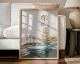 Malibu Classic Art Print UK — Landscape Calm Wall Art — Living Room — Wall It All Prints