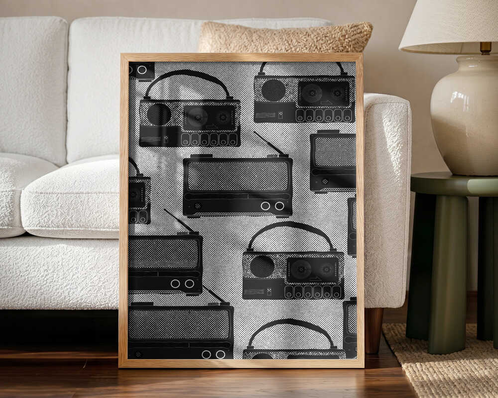 Vintage Radios Pattern